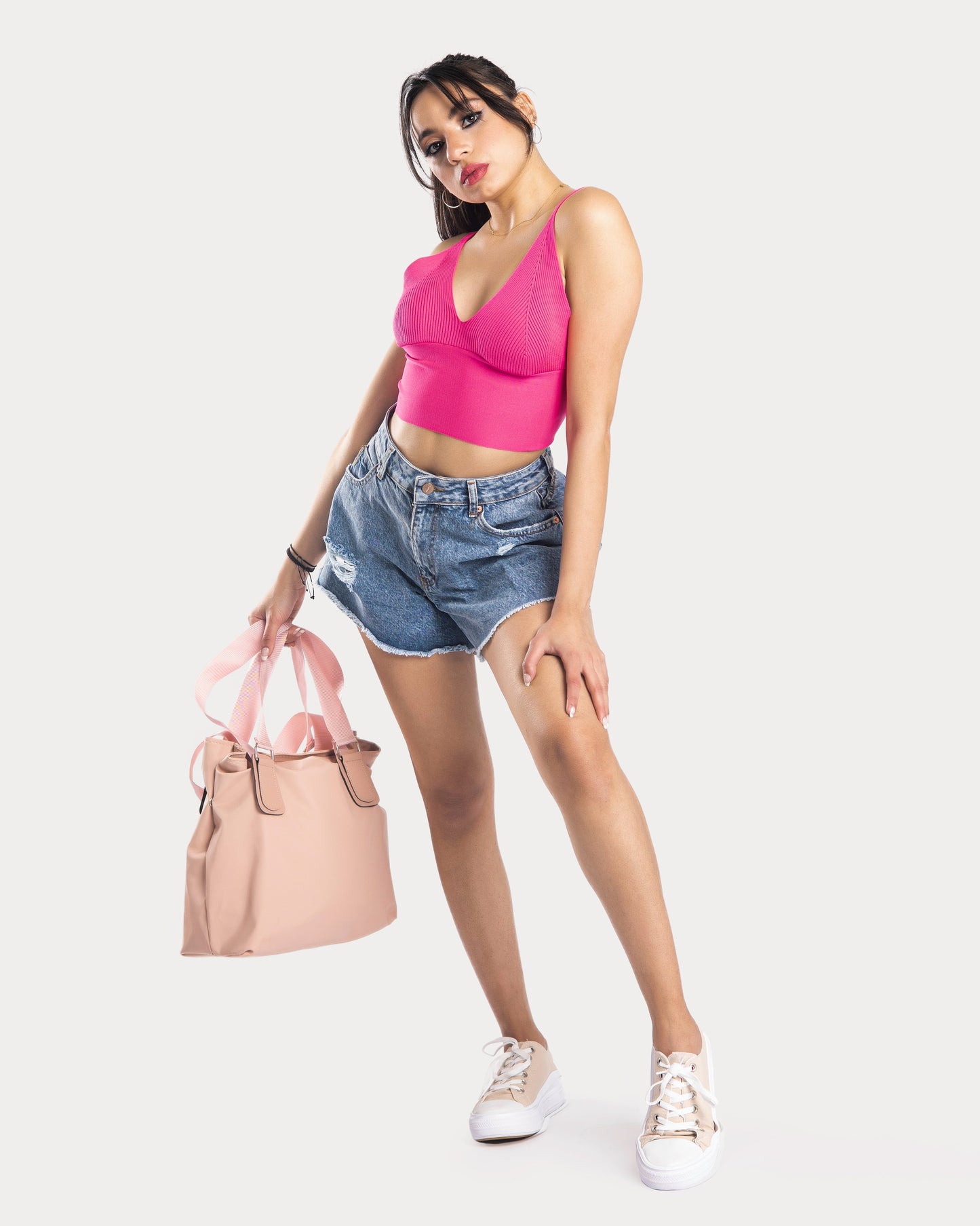 STYLE-Fushia-Dream Crop Top