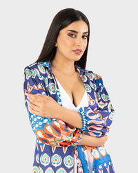 STYLE-Colorful-Glossy Kaftan