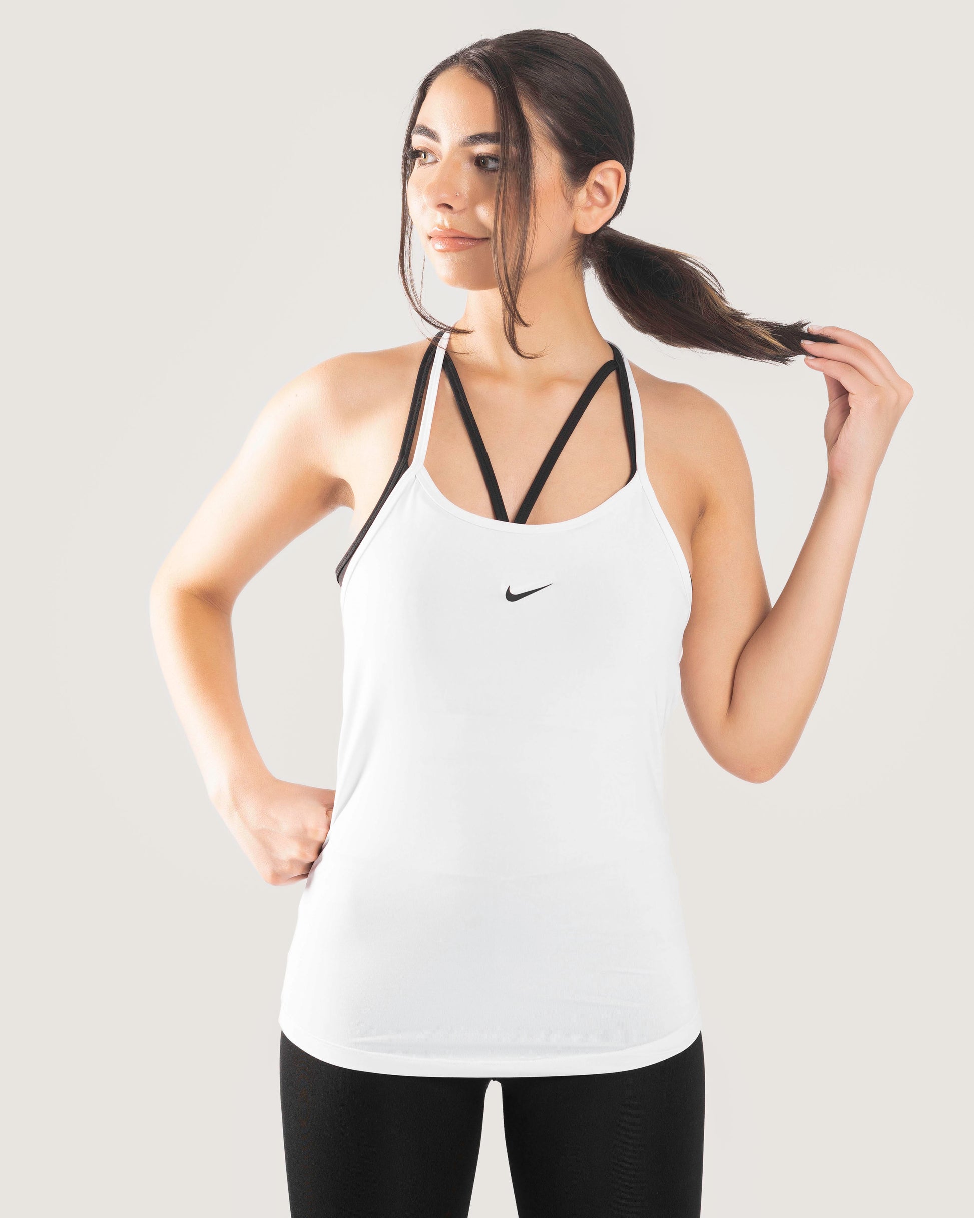 NIKE ONE ELASTIKA TANK TOPS (8378422362393)