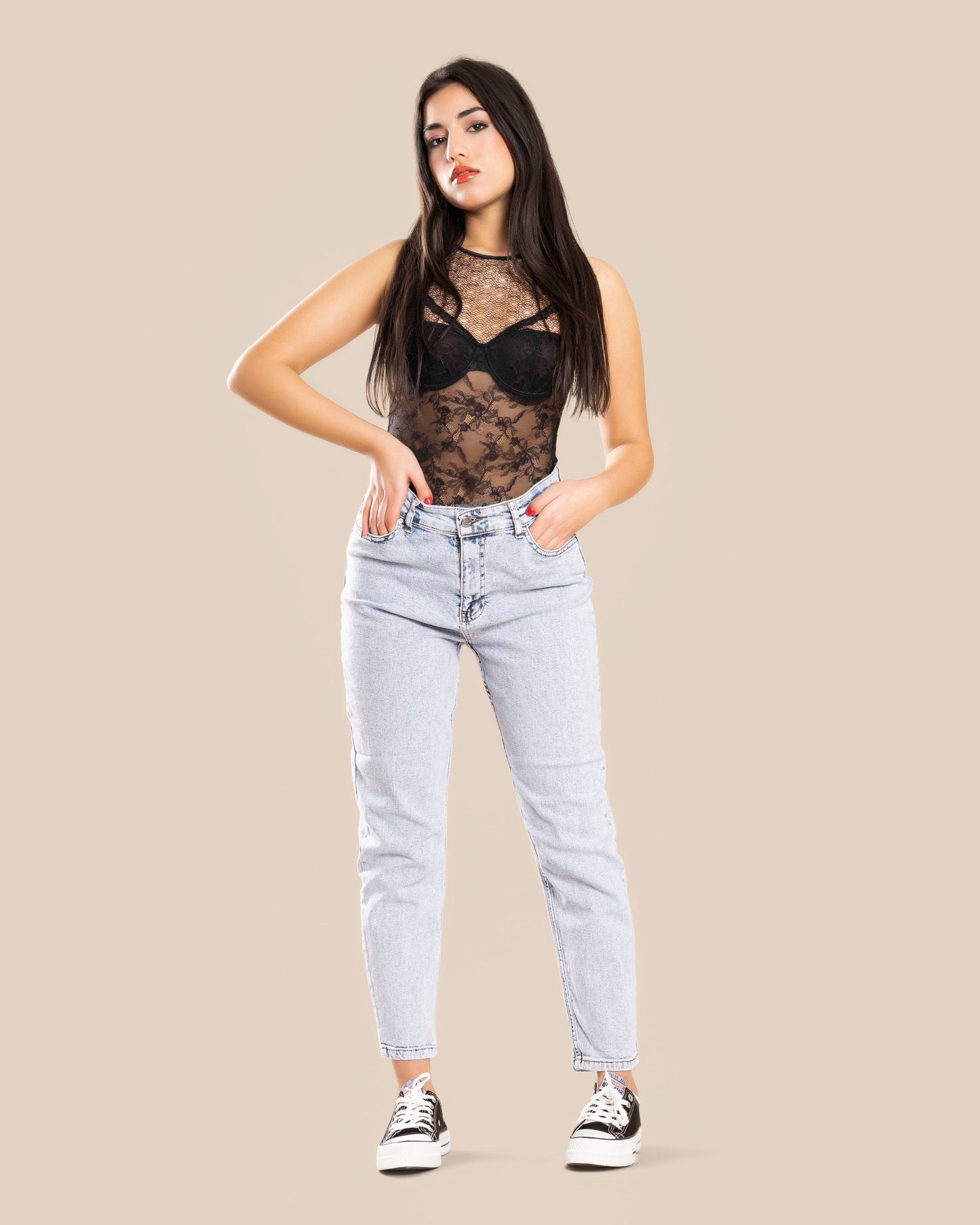 LONDON-Upward Blue-Mom Jeans High Rise (8153591513388)