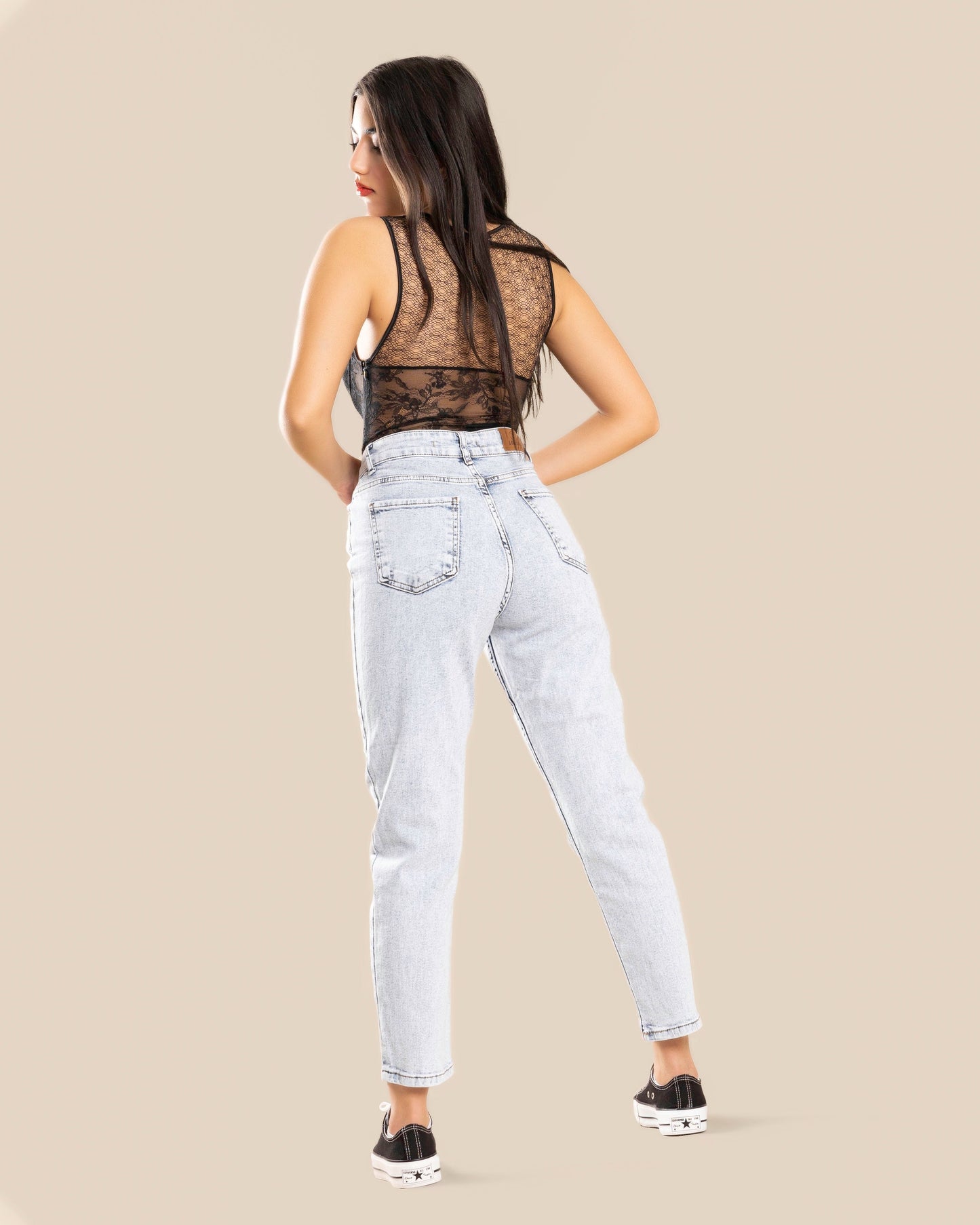 LONDON-Upward Blue-Mom Jeans High Rise (8153591513388)