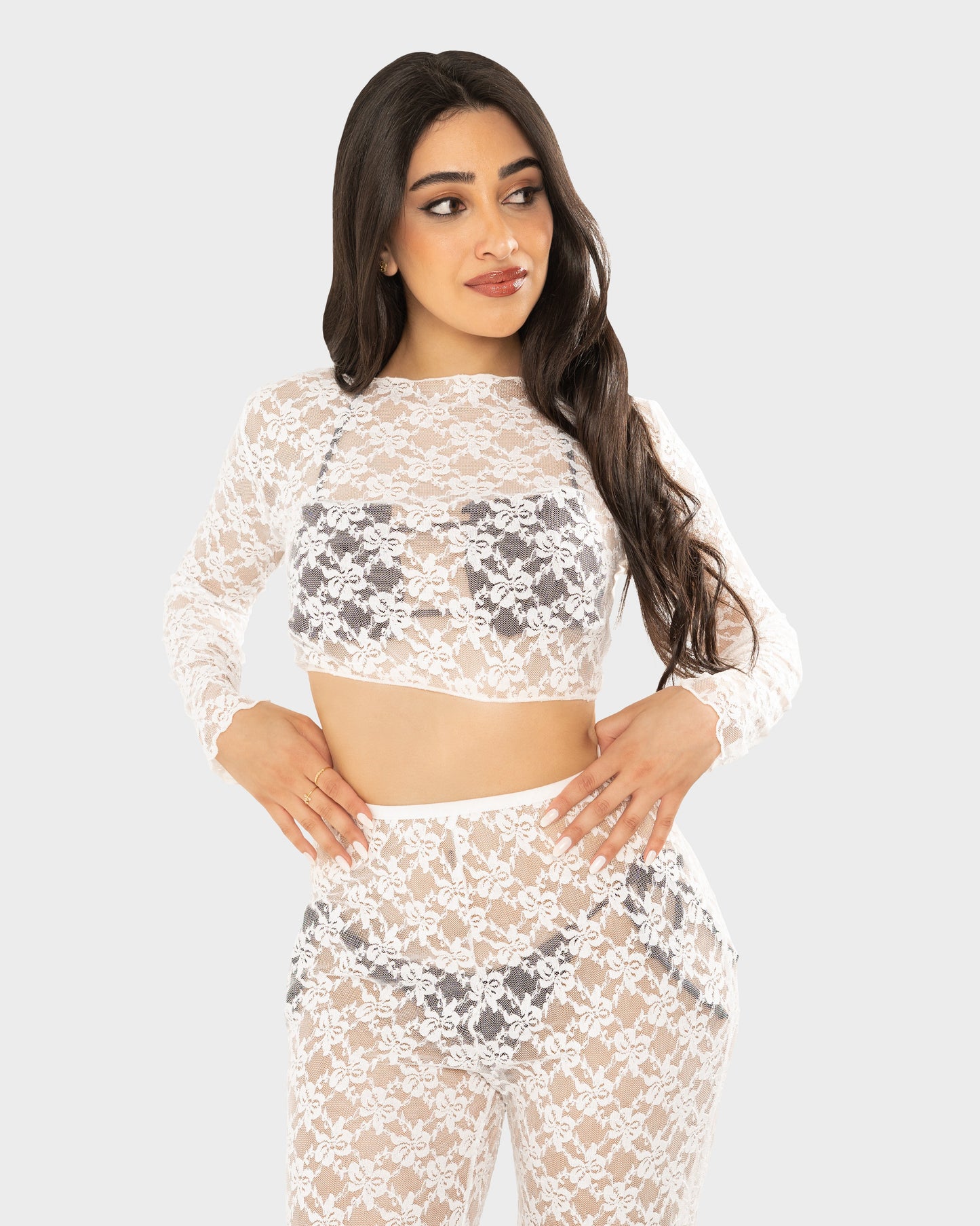 STYLE-White-Drawstring CoverUp Set