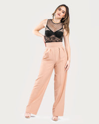 BONBON-Beige-Honey Dress Pant