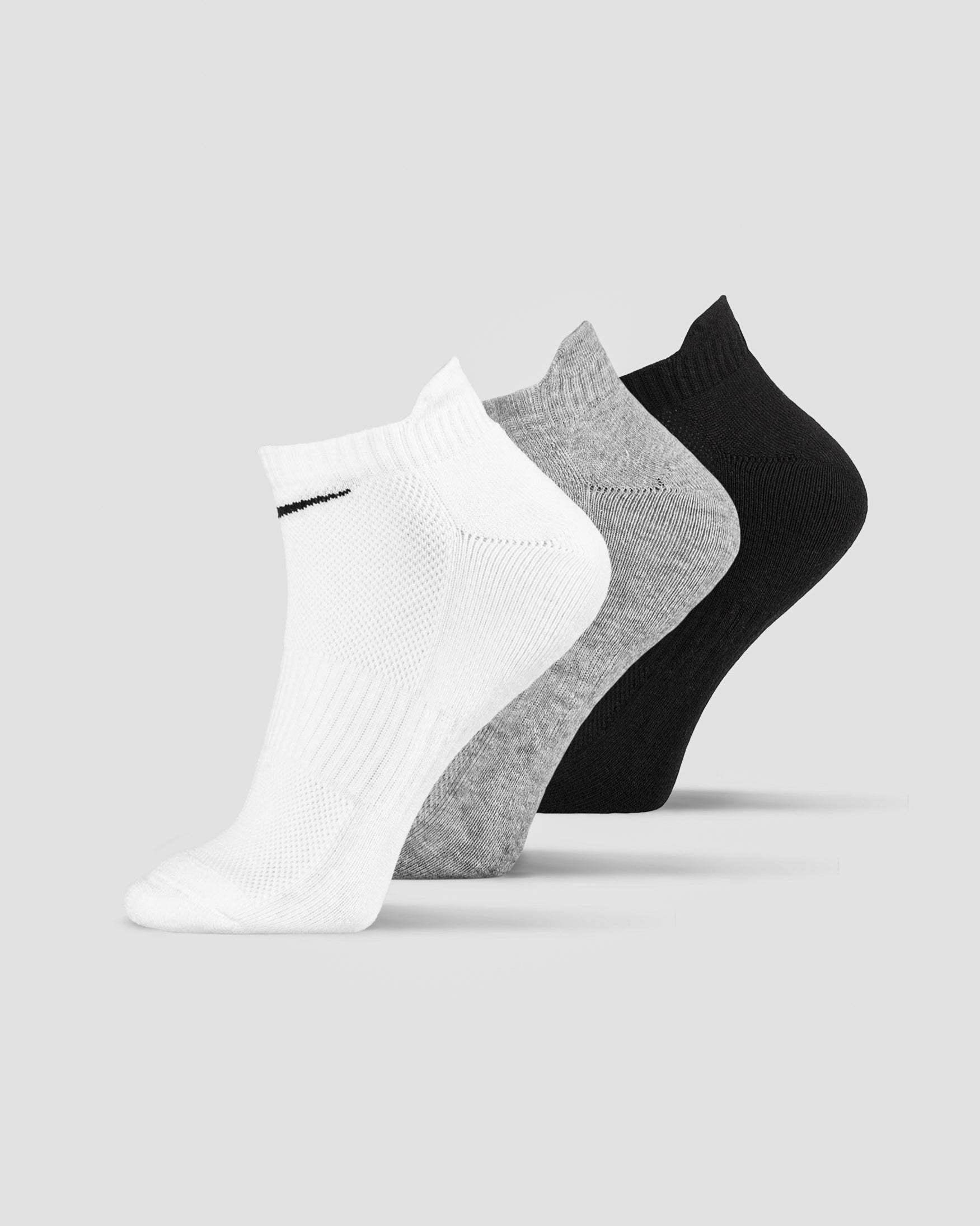 NIKE  CUSHION ANKLE SOCKS 3 PK