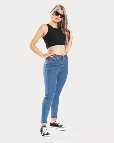 STYLE-Black-Embellish Crop Top