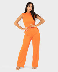 STYLE-Orange-Caramello Crop Top