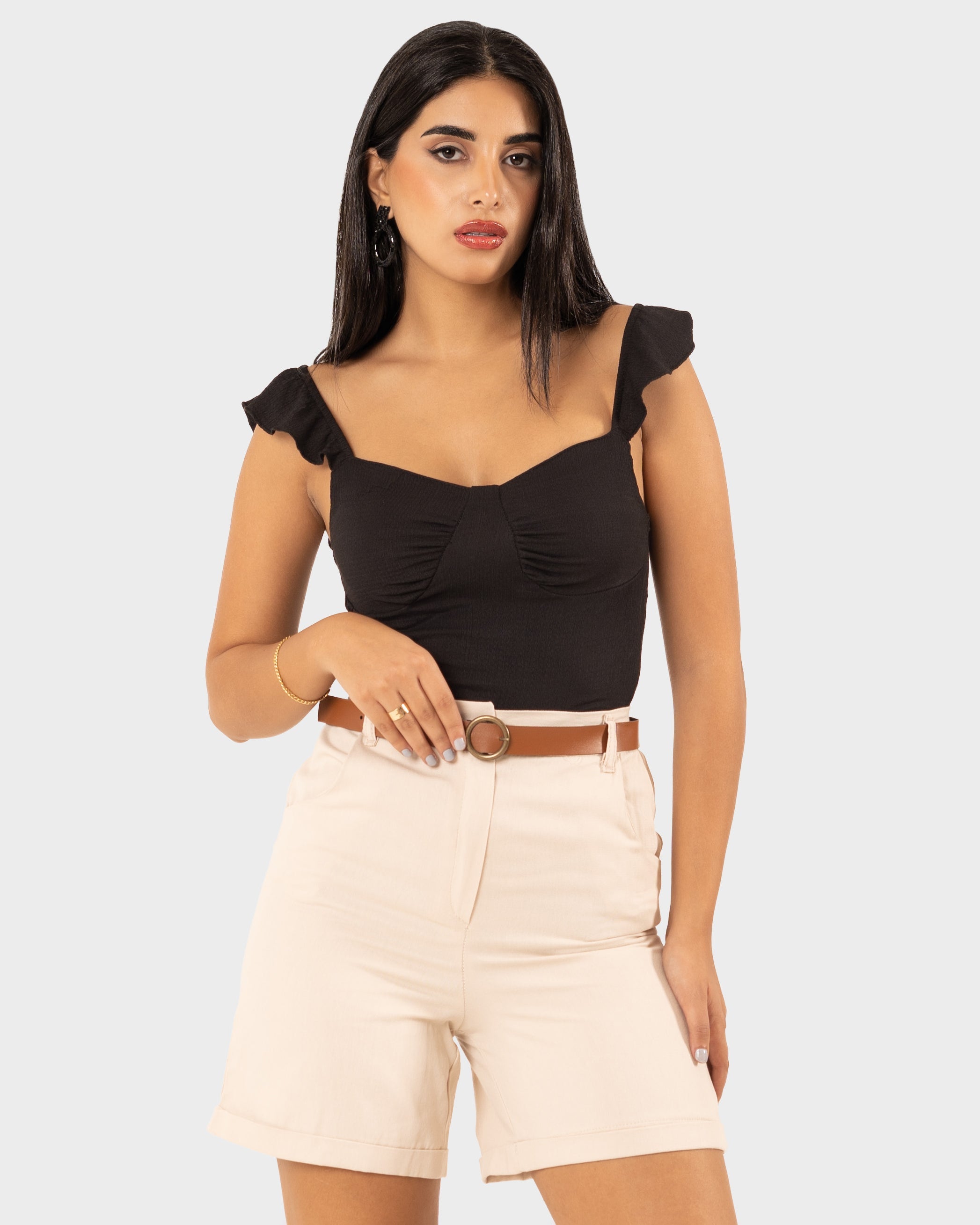 STYLE-Black-Bloom Crop Top