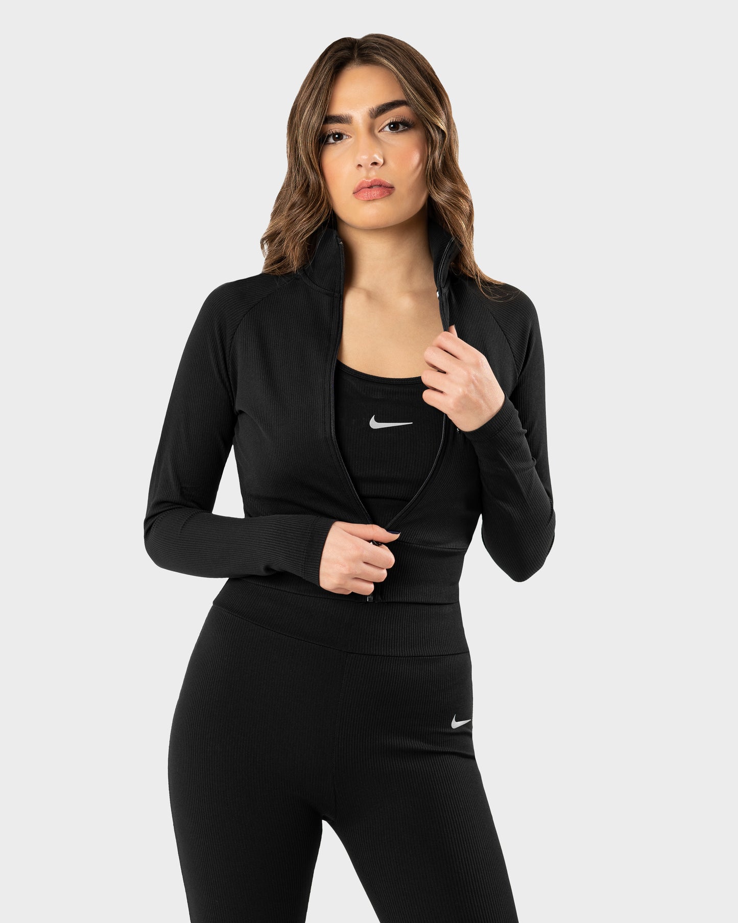 NIKE FIGURE CROPPED JACKET