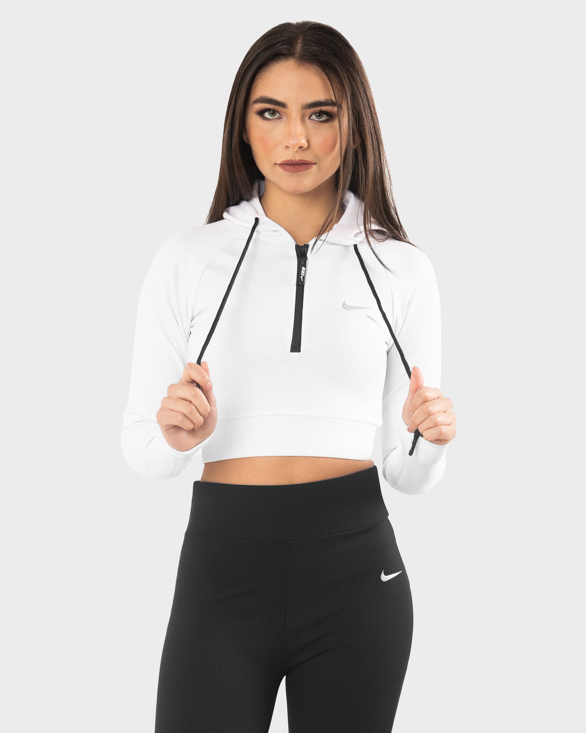 NIKE COMMITTED CROPPED TOP