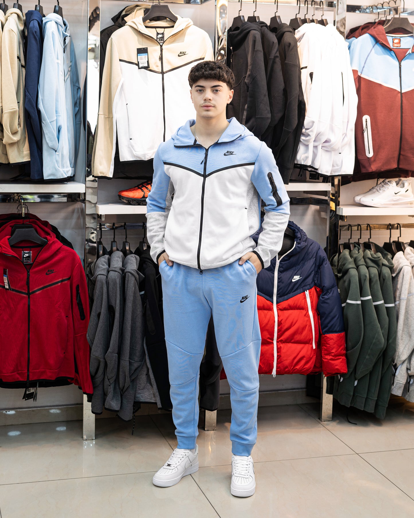 MEN'S FULL-ZIP TRACKSUIT