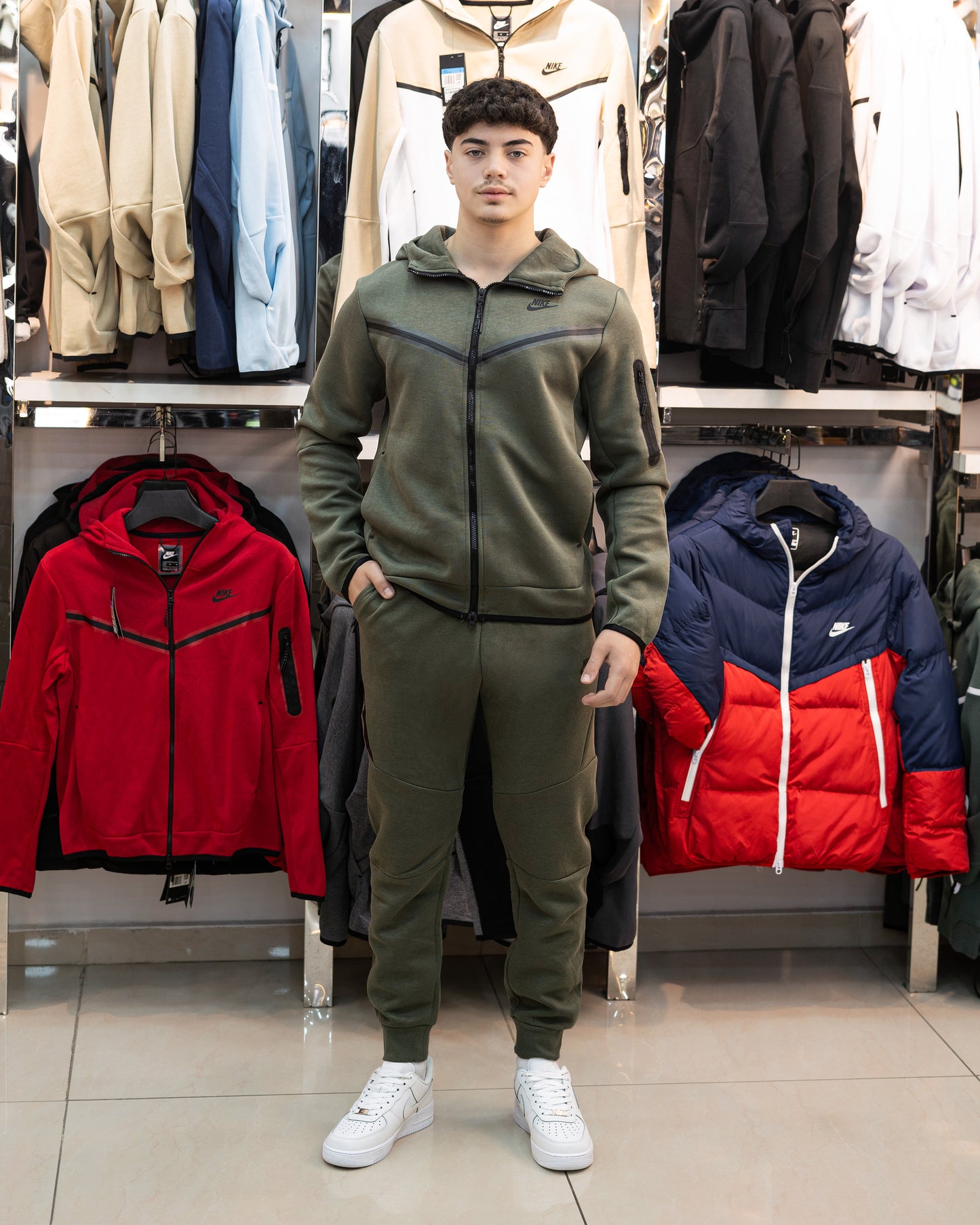 MEN'S FULL-ZIP TRACKSUIT