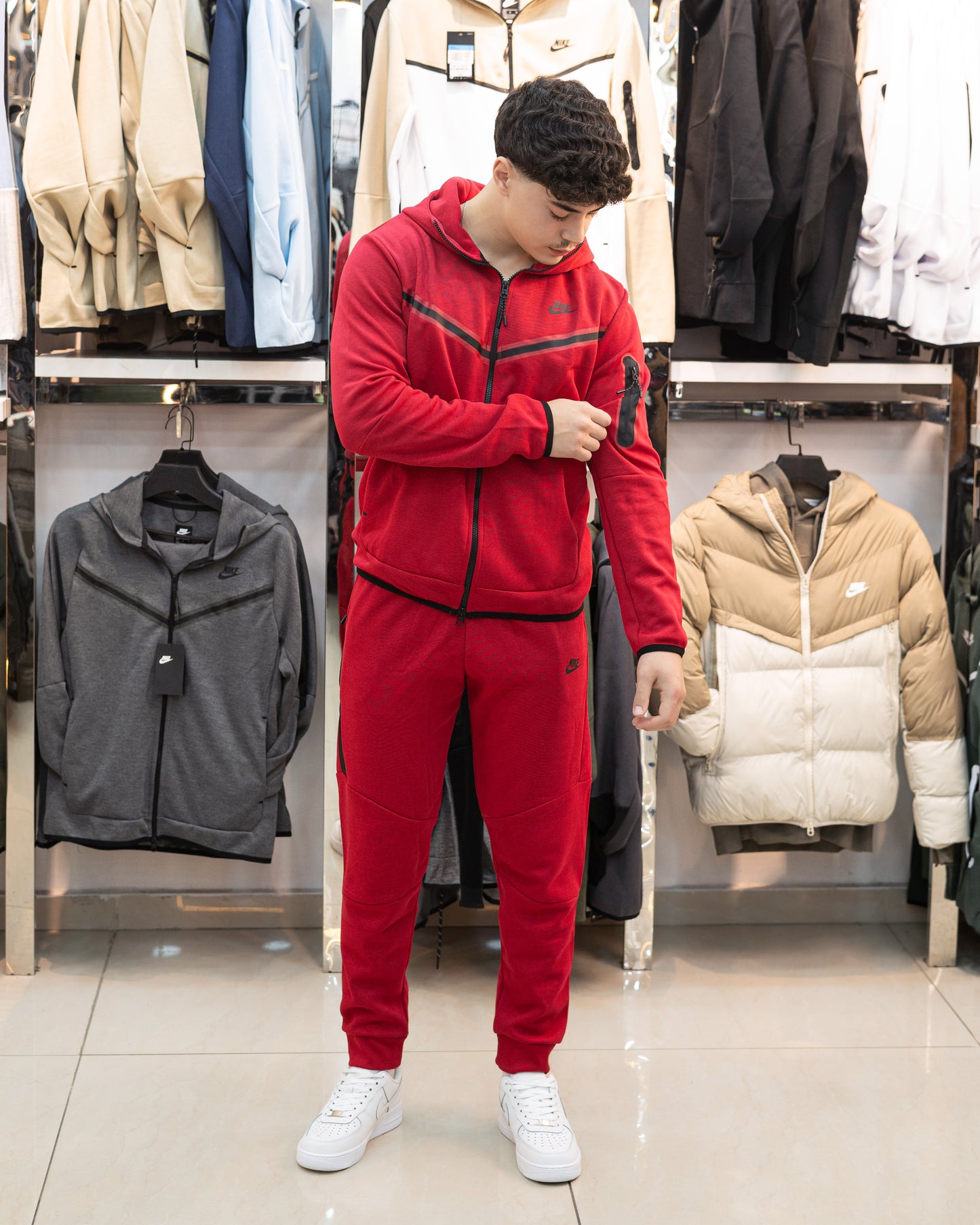 MEN'S FULL-ZIP TRACKSUIT