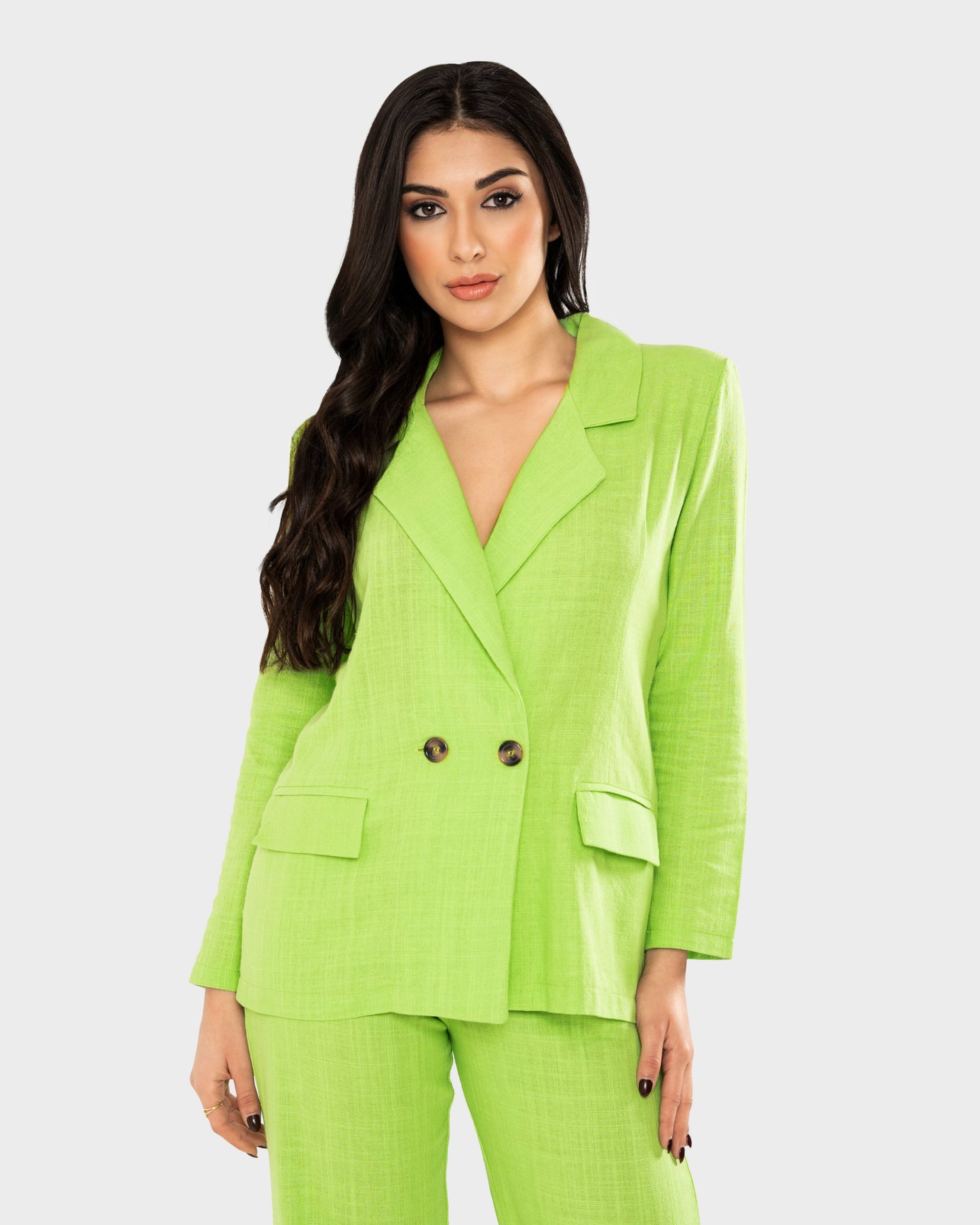 STYLE-Light Green-Woven Set