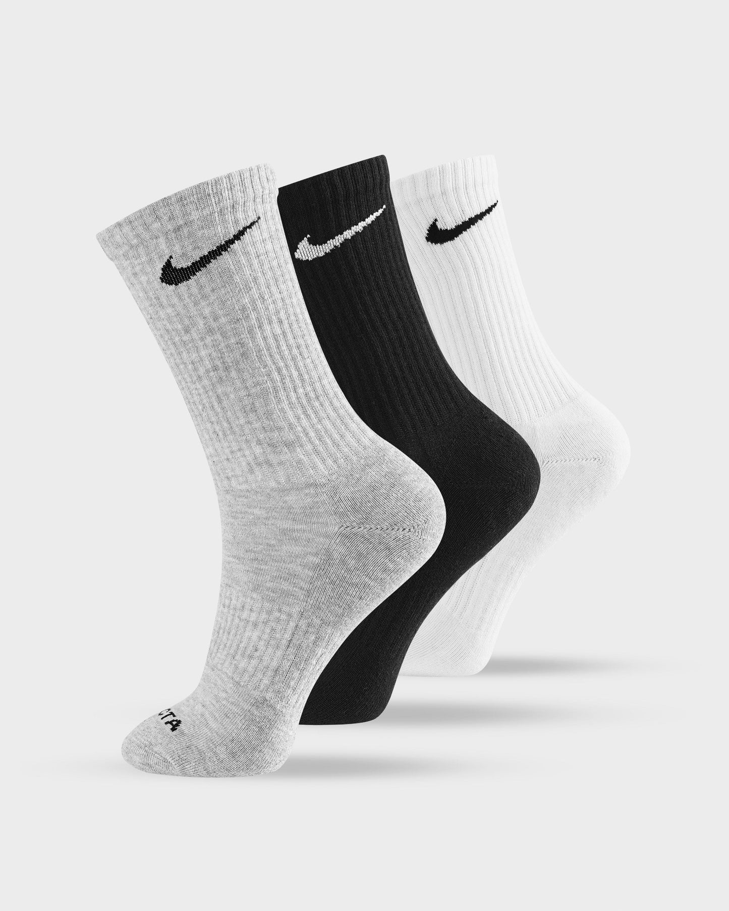 NIKE CUSHION QUARTER  3PK