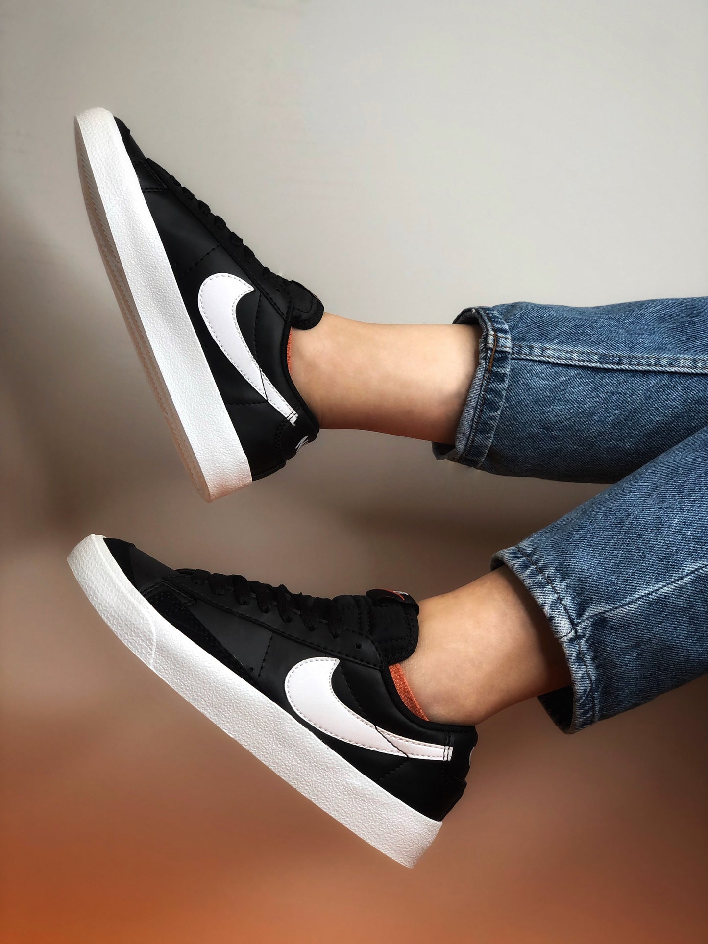 NIKE BLAZER BLACK SHOES