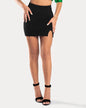 BONBON-Black-Tulip Mini Skirt