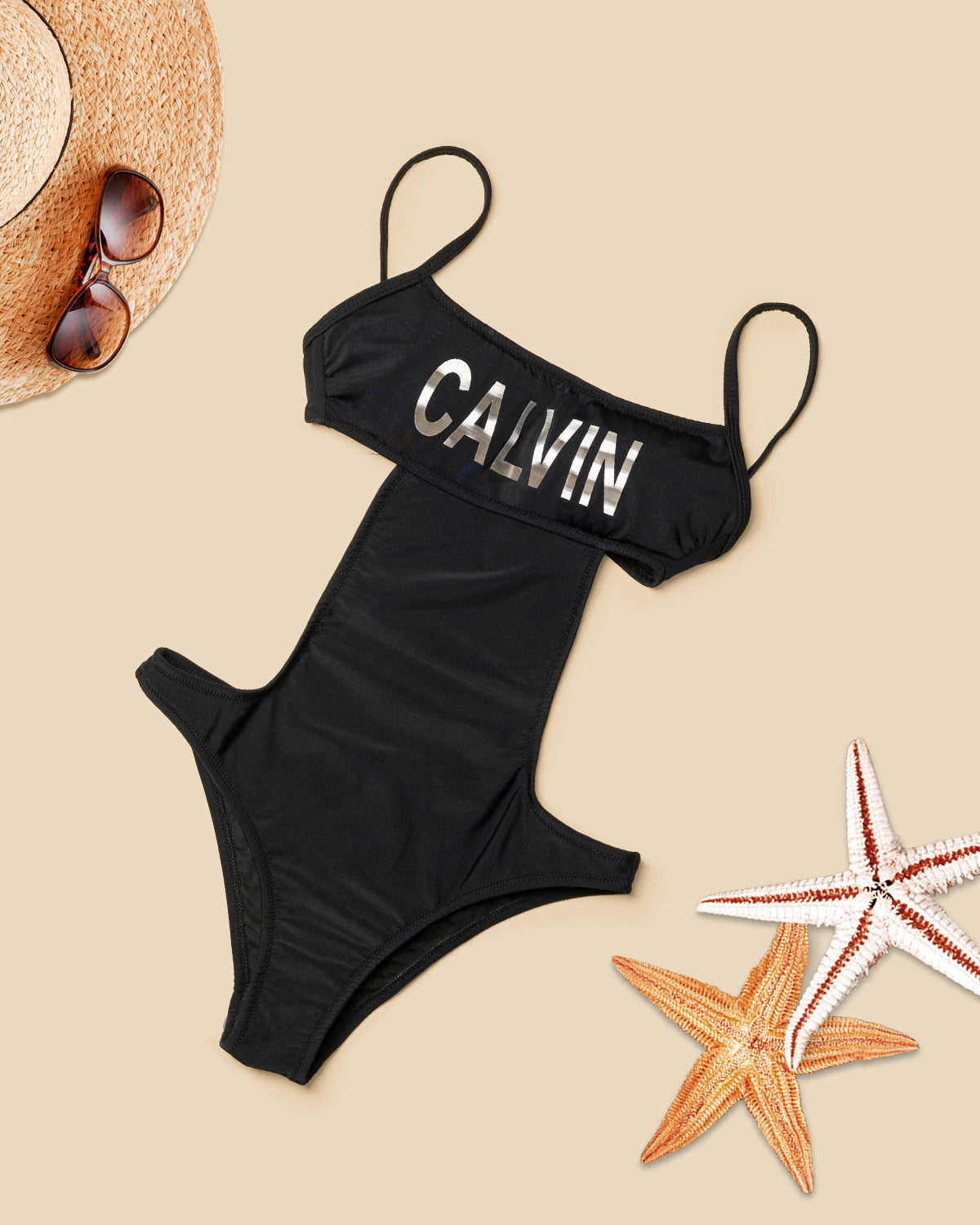 BASICS CALVIN KLEIN SWIMSUIT (6798340161638) (8195166732569)